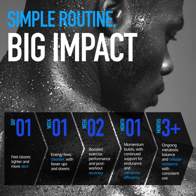 Drink HRW tube inside a gym bag, conveying portability and travel-ready benefit