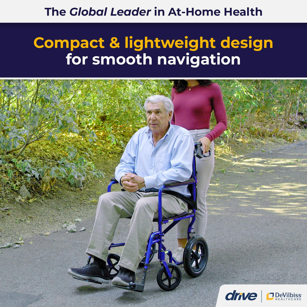 Drive Medical close-up of padded seat and armrest highlighting user comfort