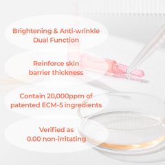 Dr.Melaxin application on neck demonstrating upward smoothing motion benefit