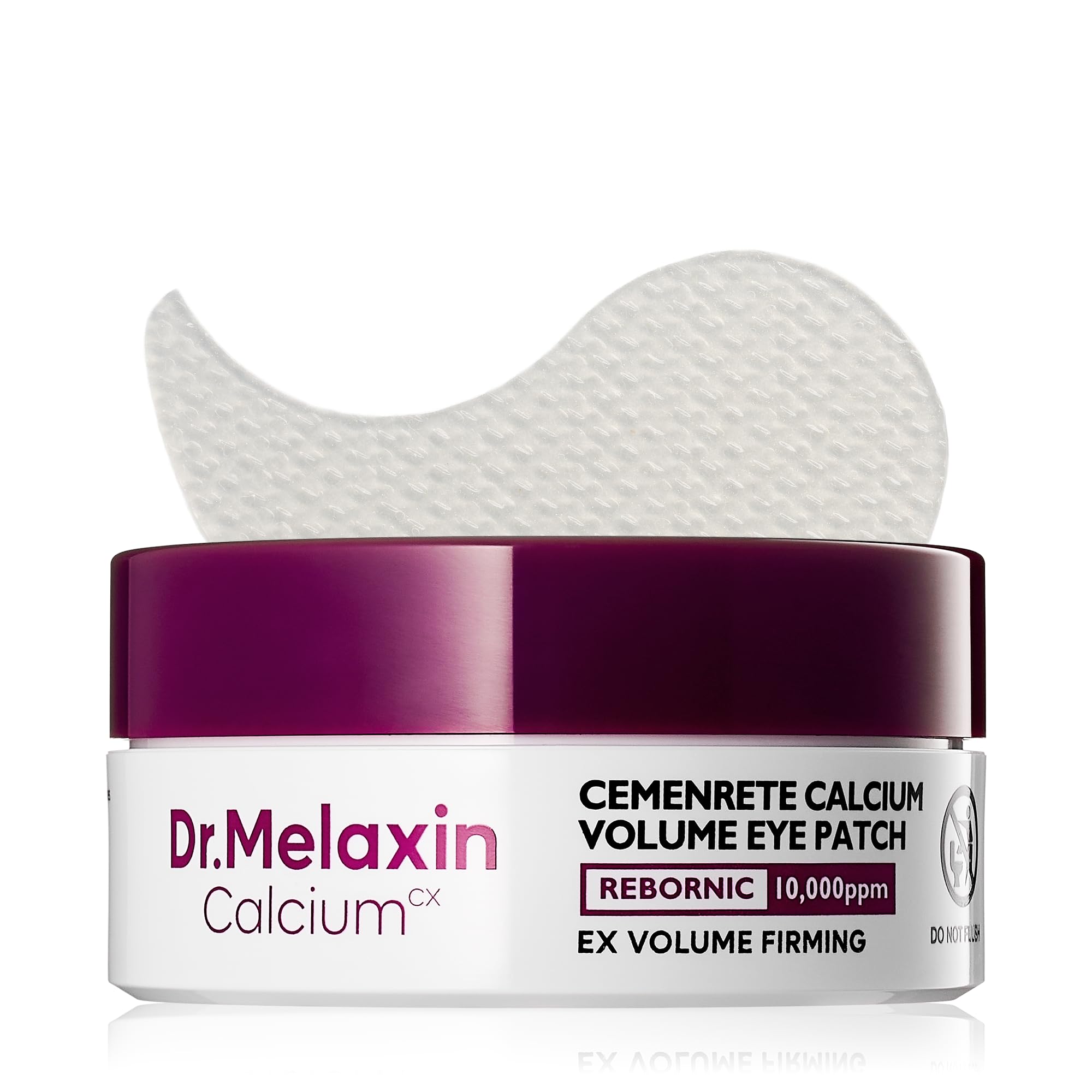 Dr.Melaxin paquete frontal mostrando 60 parches y beneficios visibles