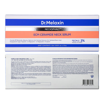 Dr.Melaxin ampoules on bathroom counter lifestyle view encouraging daily use