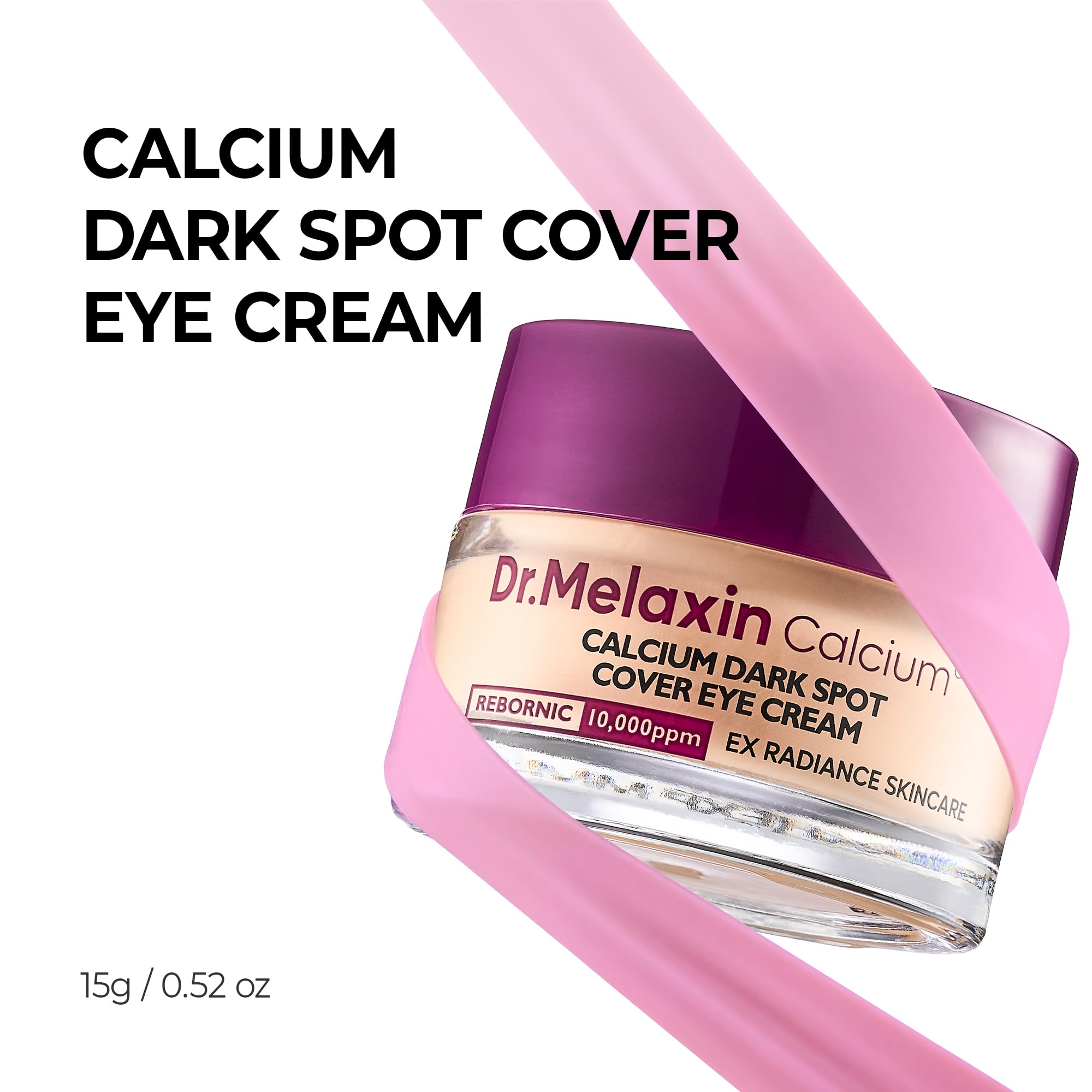 Dr.Melaxin textura cremosa extendida en la piel, aspecto no pegajoso y suave