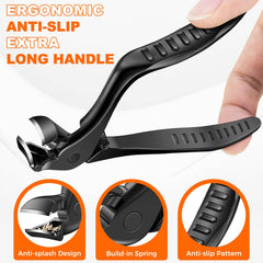 DRMODE apertura de mandíbula 9mm mostrando capacidad para uñas gruesas