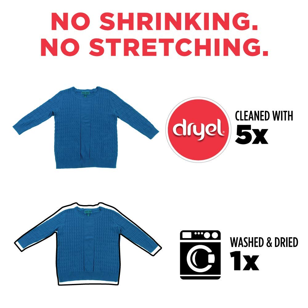 dryel refreshed sweater after cycle showing restored softness and reduced pilling
