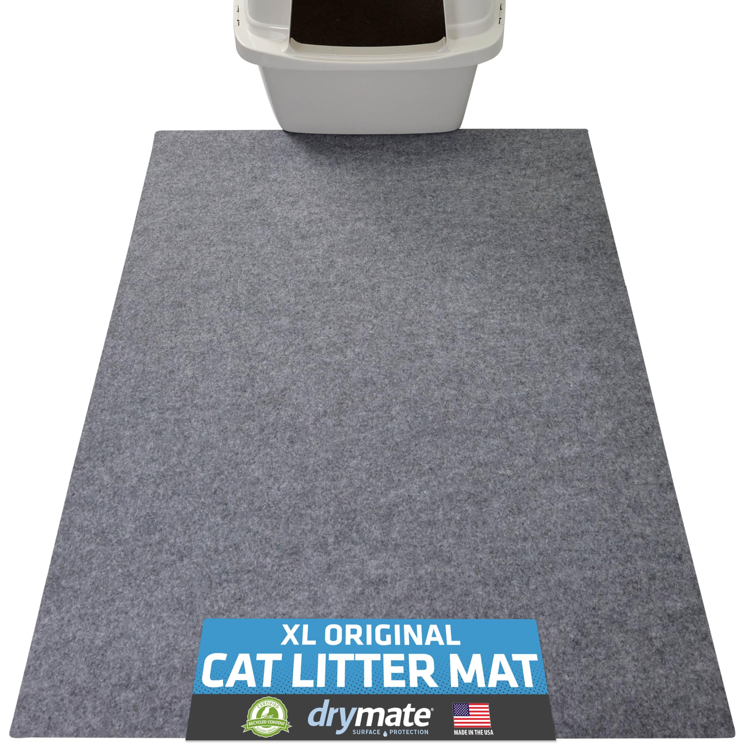 Drymate alfombra frontal para caja de arena protegiendo el suelo