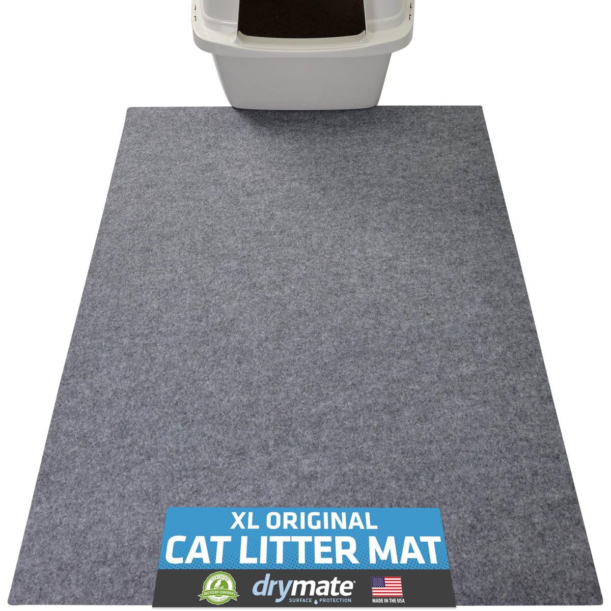 Drymate alfombra frontal para caja de arena protegiendo el suelo