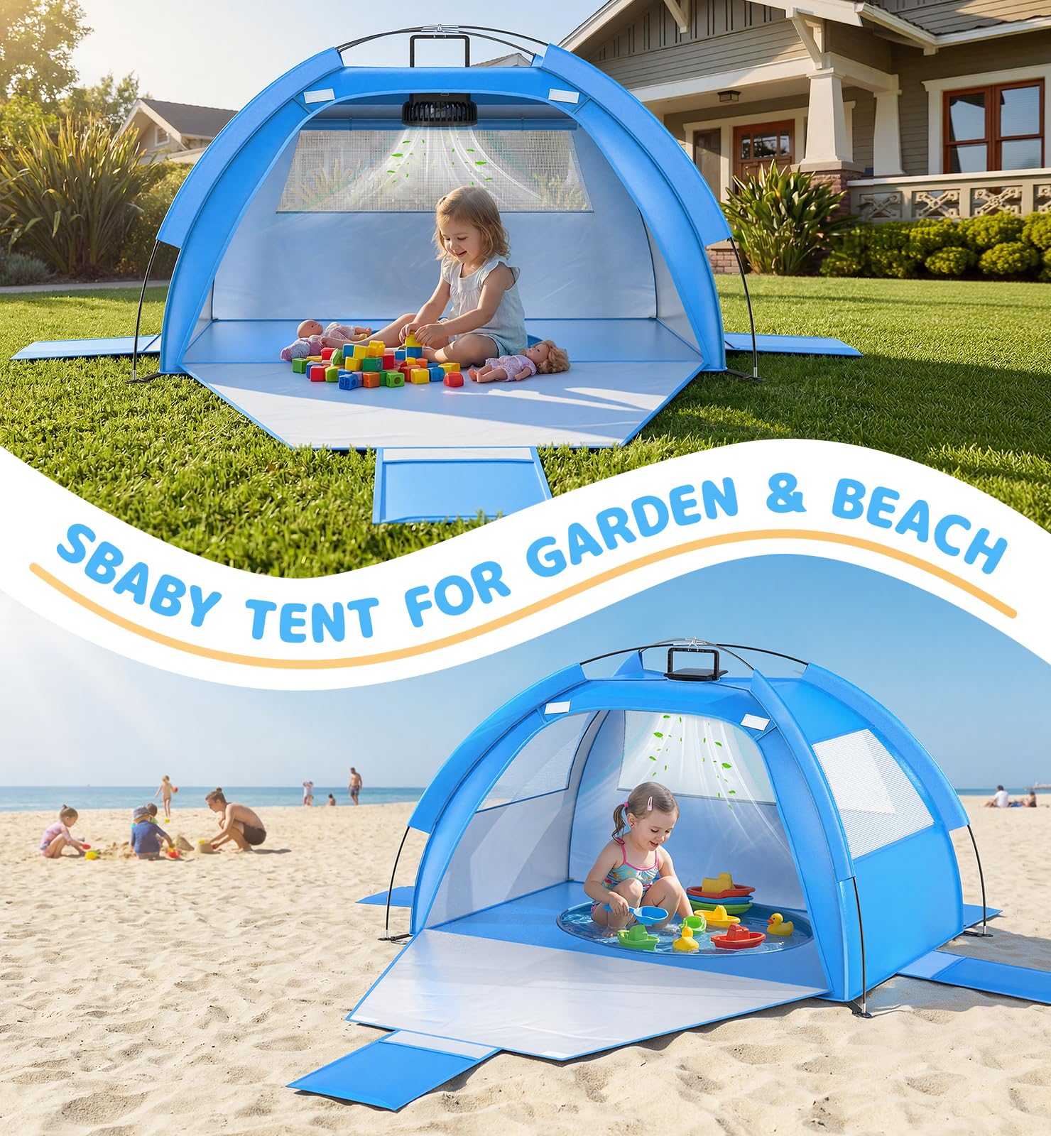 Dsquu base impermeable que evita filtraciones y arena