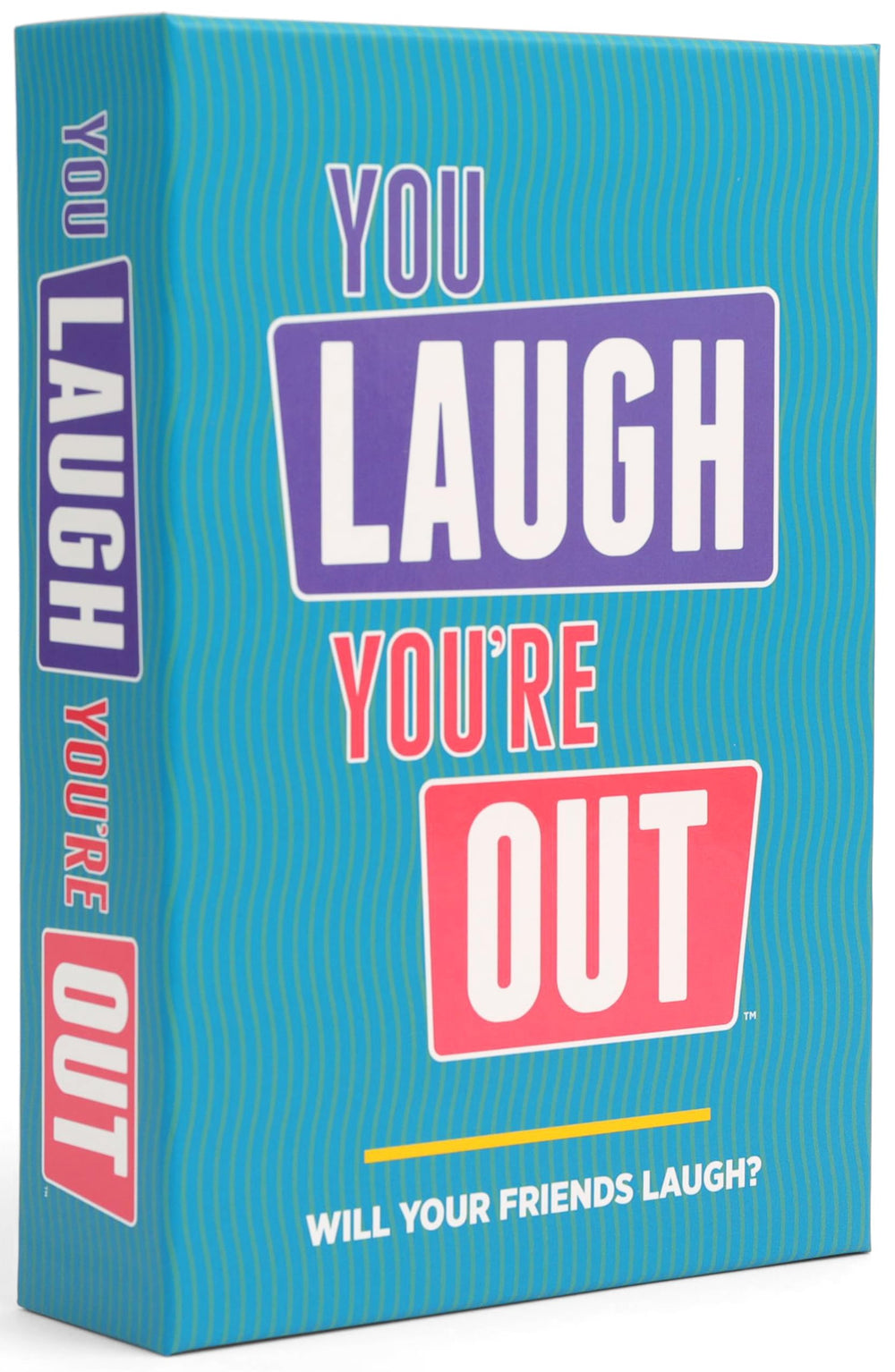 DSS Games caja frontal de You Laugh You're Out mostrando diseño y contenido