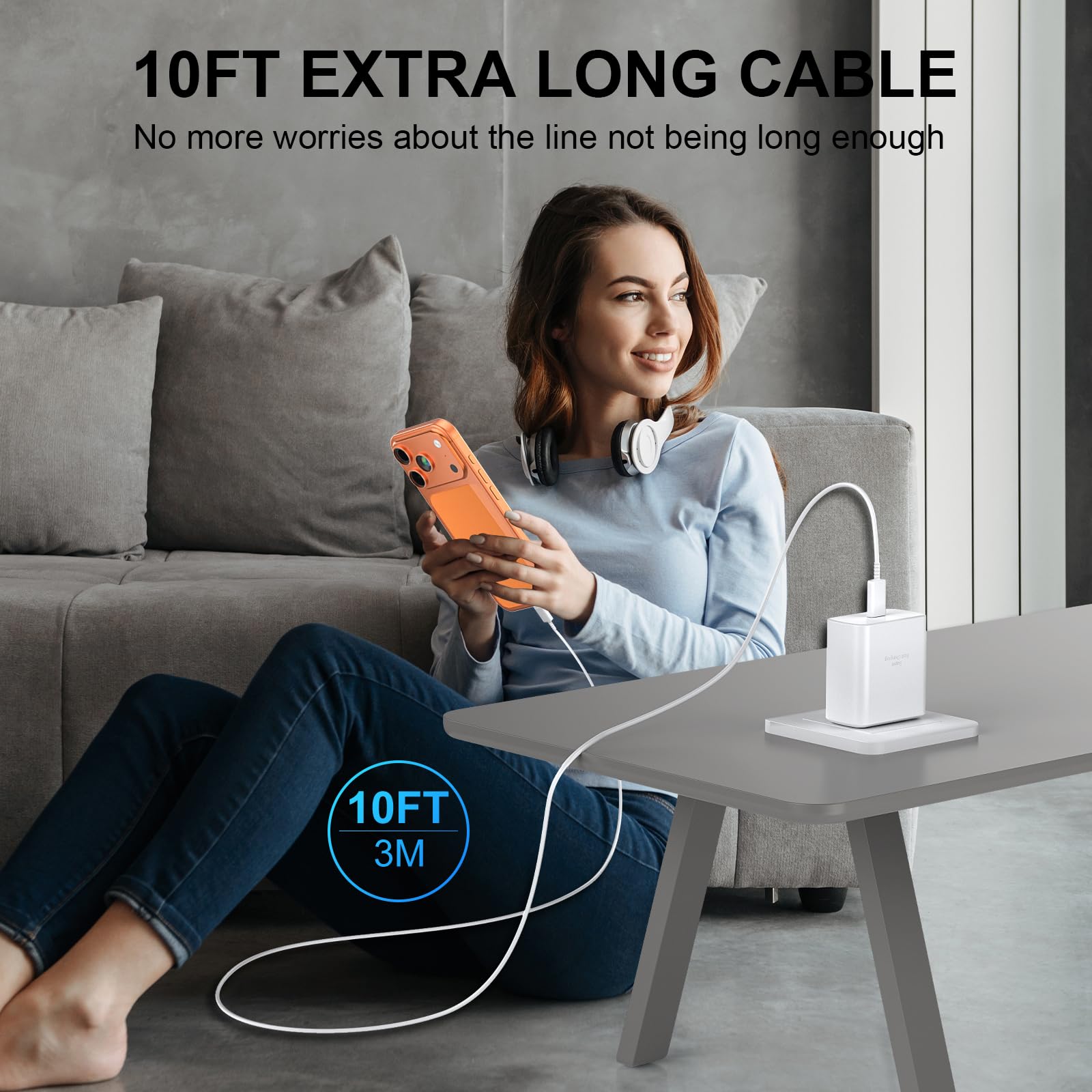 Duloch cargador y cable en mano portabilidad y diseño compacto