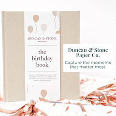 DUNCAN & STONE PAPER CO. montaje de fotografías para documentar cumpleaños
