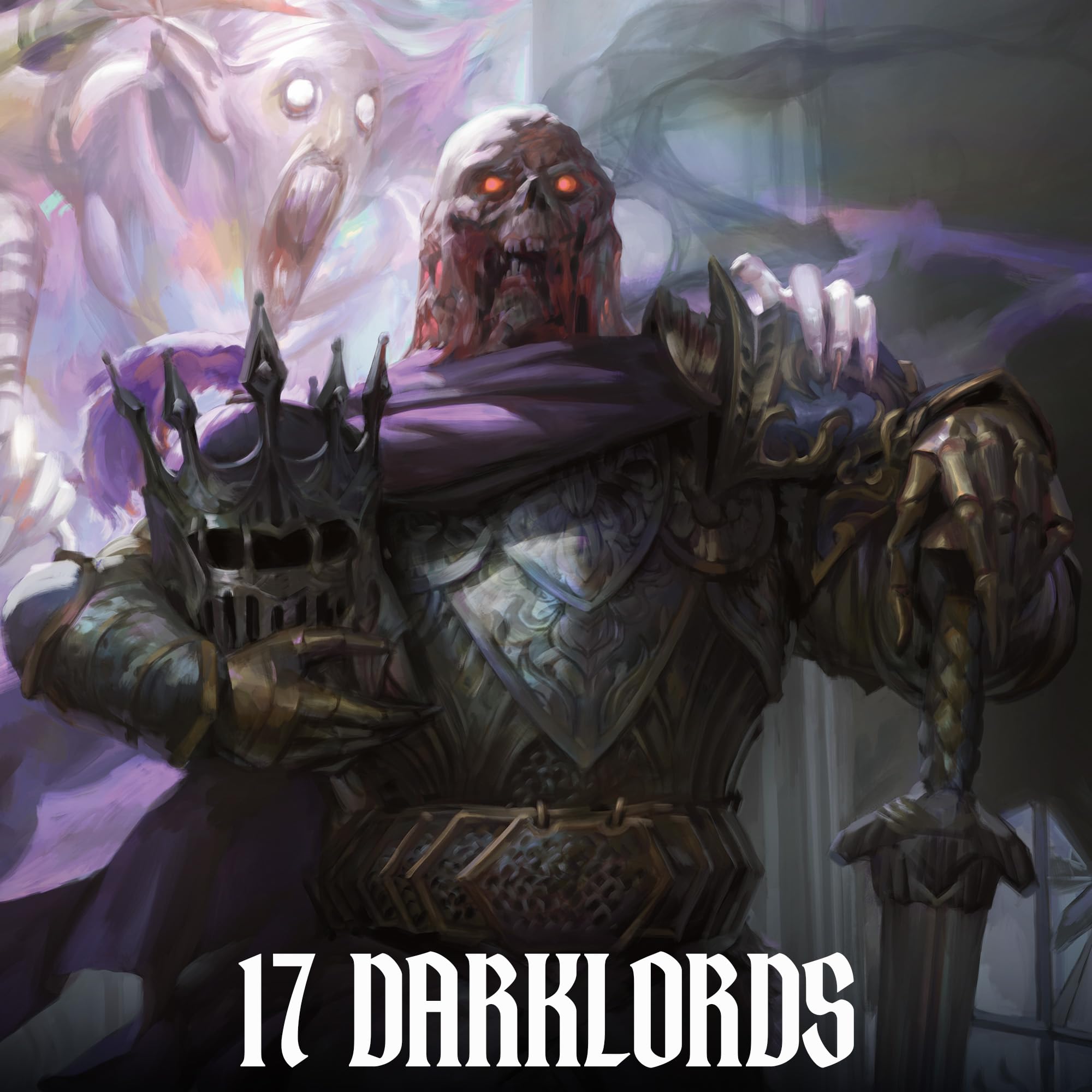 Dungeons & Dragons ficha de Darklord mostrando estadísticas y amenaza clara