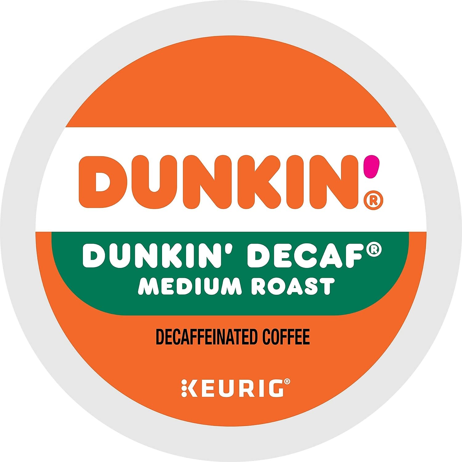Dunkin' primeros planos de granos 100% Arábica, aroma equilibrado