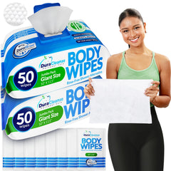 Dura Cleanse frontal del empaque mostrando cantidad y formato práctico