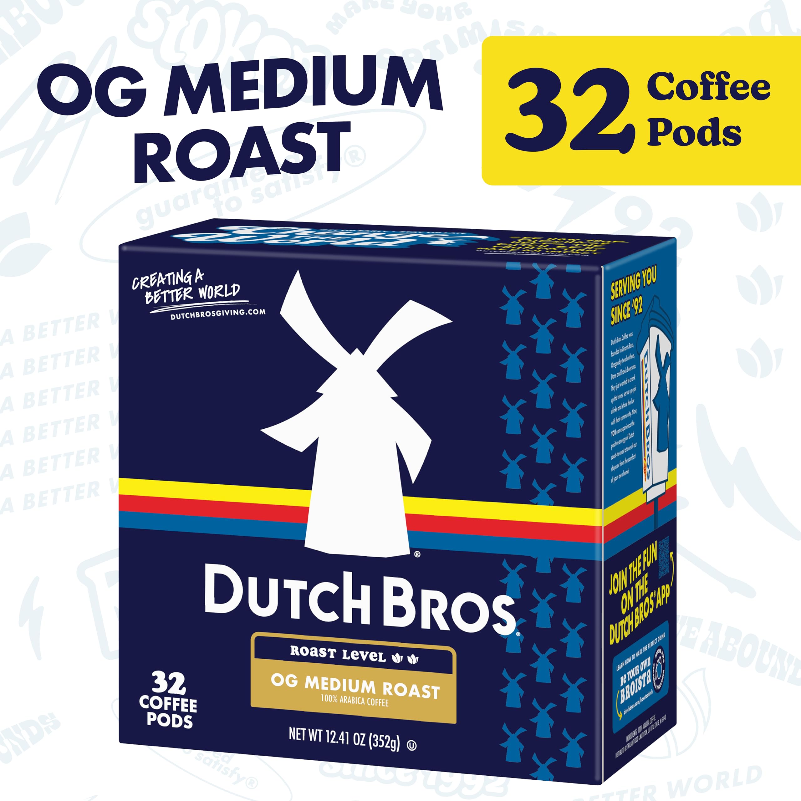 Detalle de una cápsula Dutch Bros OG resaltando sellado y frescura