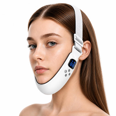 Dyews front view showing device and packaging, clear product presentation and benefit