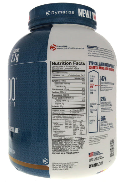 Dymatize ISO100 used in gym setting showing practical recovery and performance support