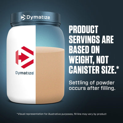 Dymatize ISO100 serving on scale showing exact scoop weight for accurate macros