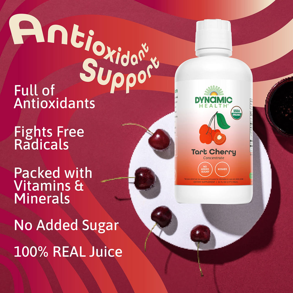 Dynamic Health poured into a glass with ice to show refreshing serving idea and flavor clarity benefit