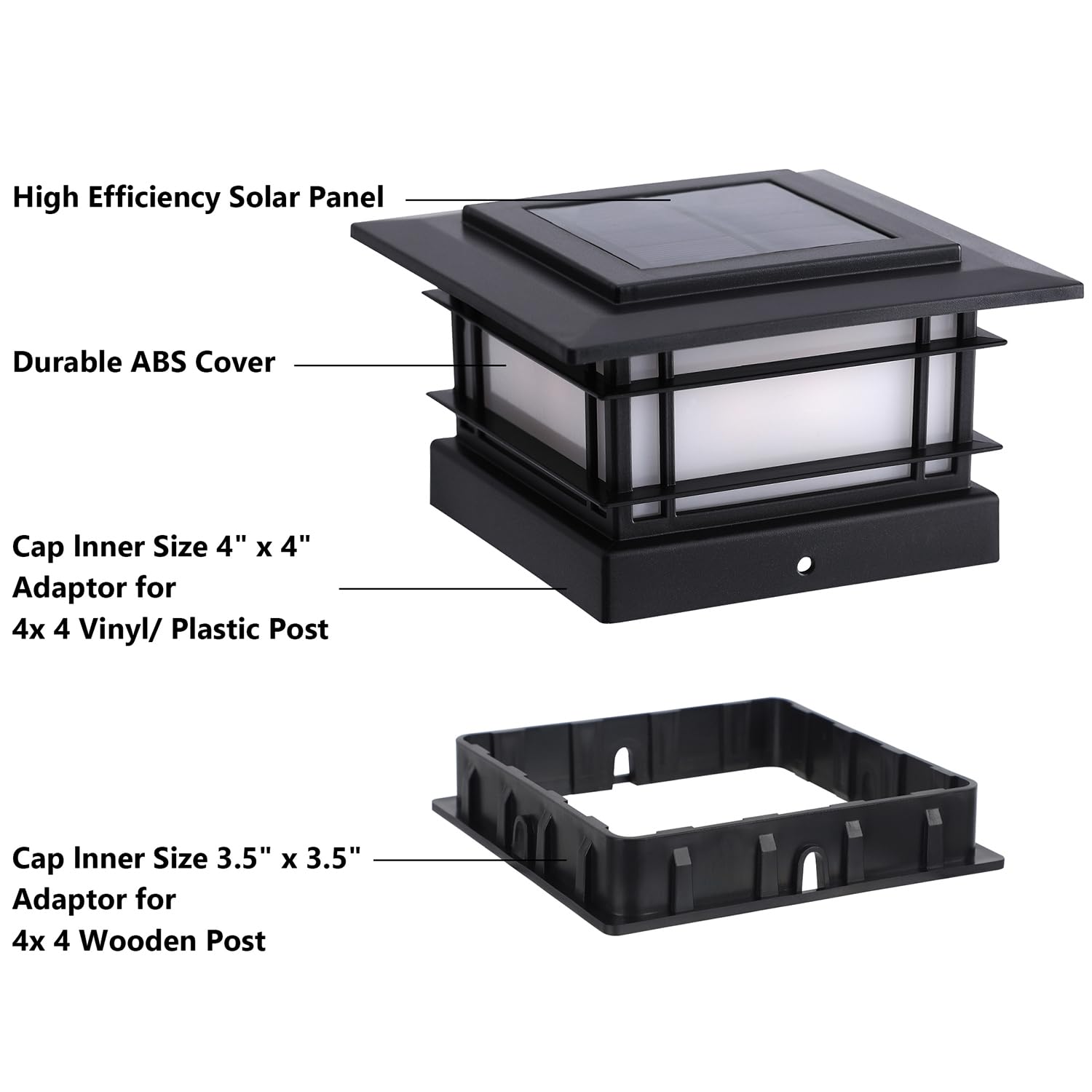 Dynaming cool white mode illuminating walkway for clear visibility and security