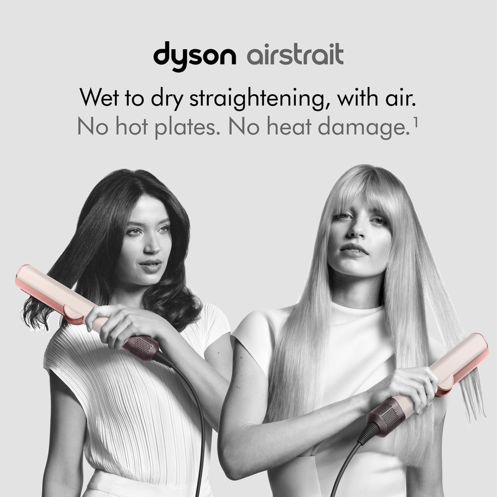 Dyson Airstrait detalle de brazos y salida de aire que mejora alisado uniforme