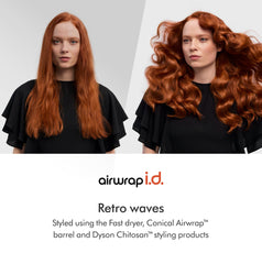 Dyson Airwrap i.d. en uso creando rizos con efecto Coanda y menos calor