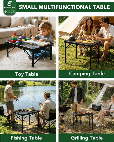 E EASTSTORM folded and placed inside an RV trunk for travel convenience