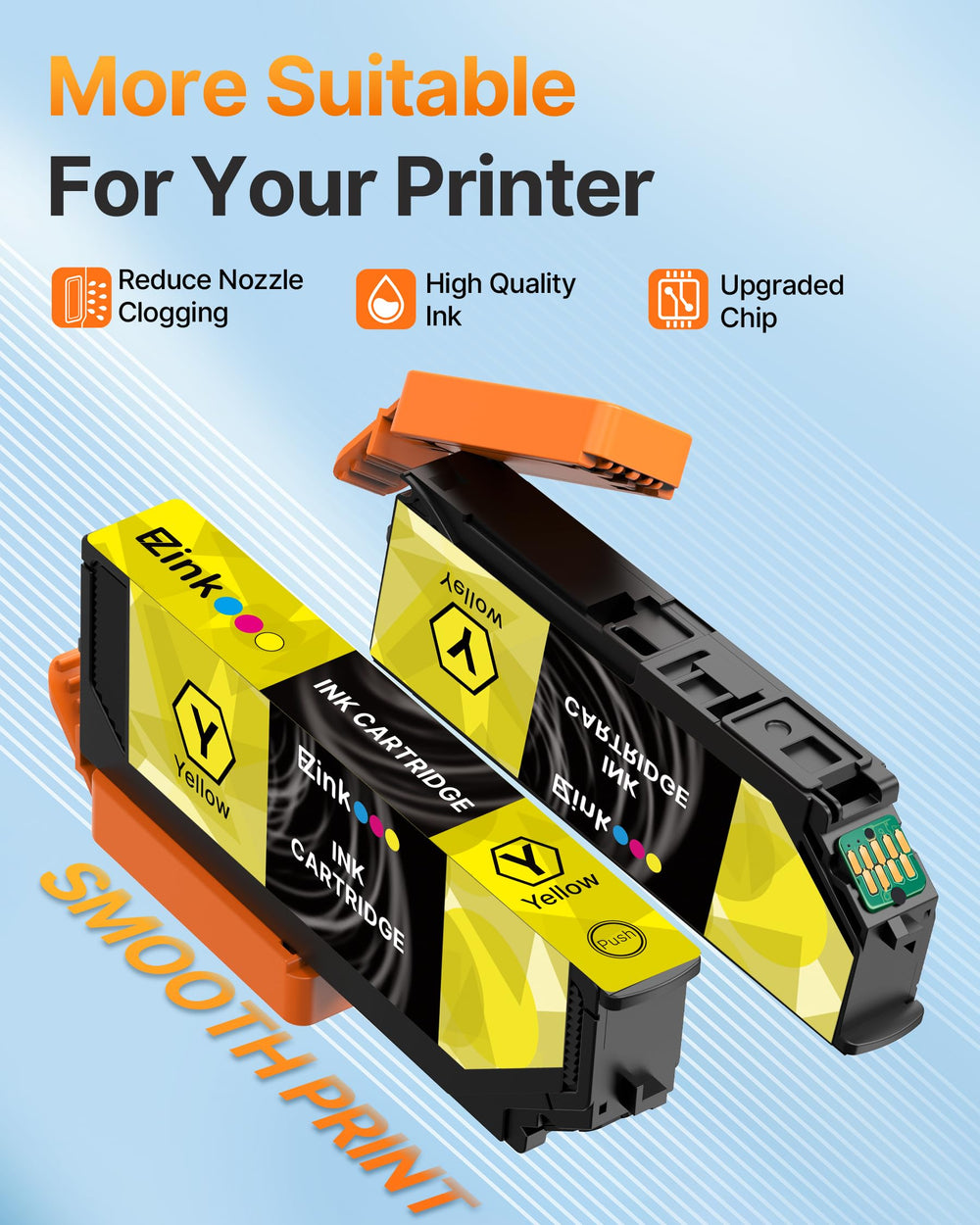 E-Z Ink instalación en impresora XP-7100, fácil colocación