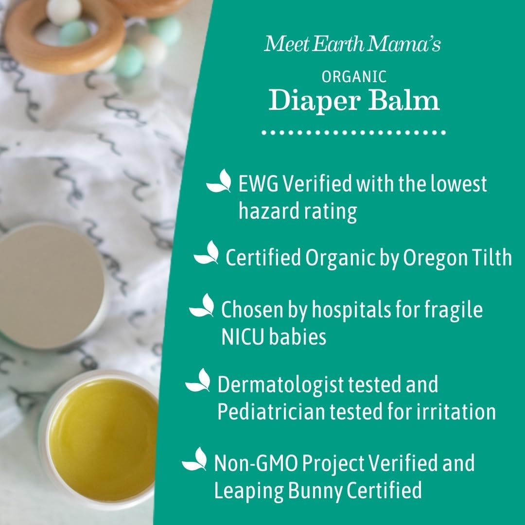 Earth Mama compatible con pañales de tela sin dejar manchas