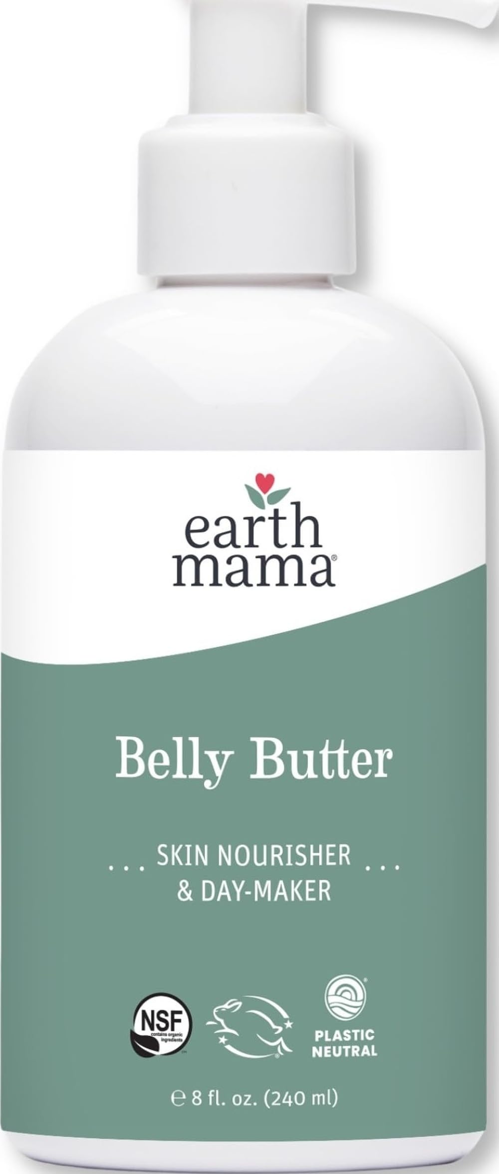 Earth Mama front jar showing clean label and easy-use benefit