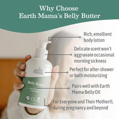 Earth Mama creamy texture close-up demonstrating rich hydration
