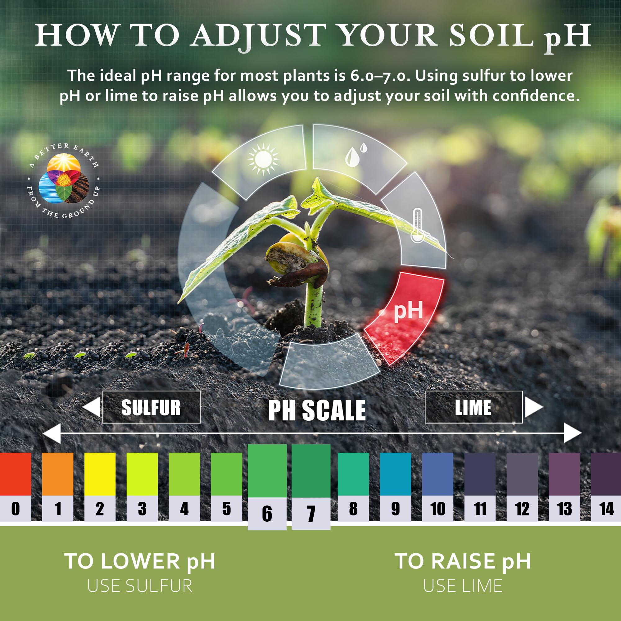Earth Science usada en maceta con hortensias para mejorar floración