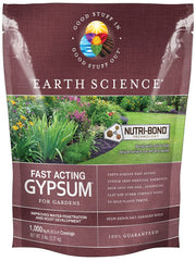Earth Science paquete frontal 5 lb mostrando la marca y uso claro