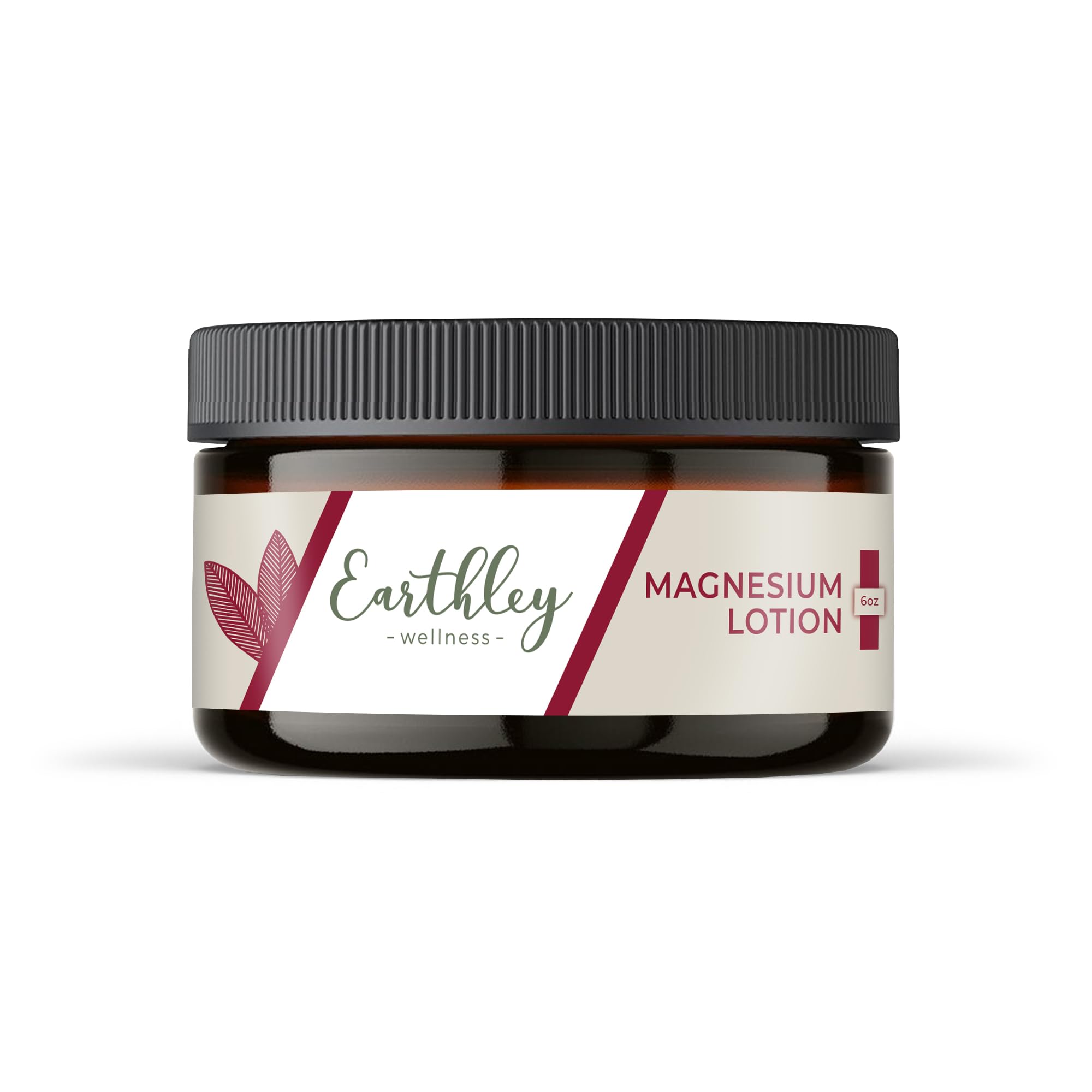 Earthley Wellness envase frontal 6oz con lavanda para uso nocturno