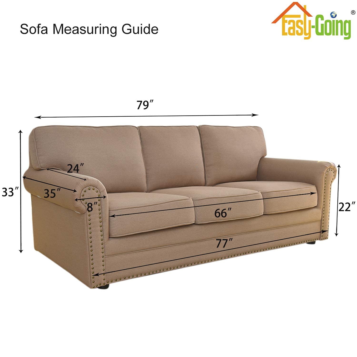 Vista lateral del ajuste Easy-Going mostrando contorno sin arrugas