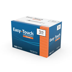 Easy Touch barril frontal paquete mostrando claridad y ahorro