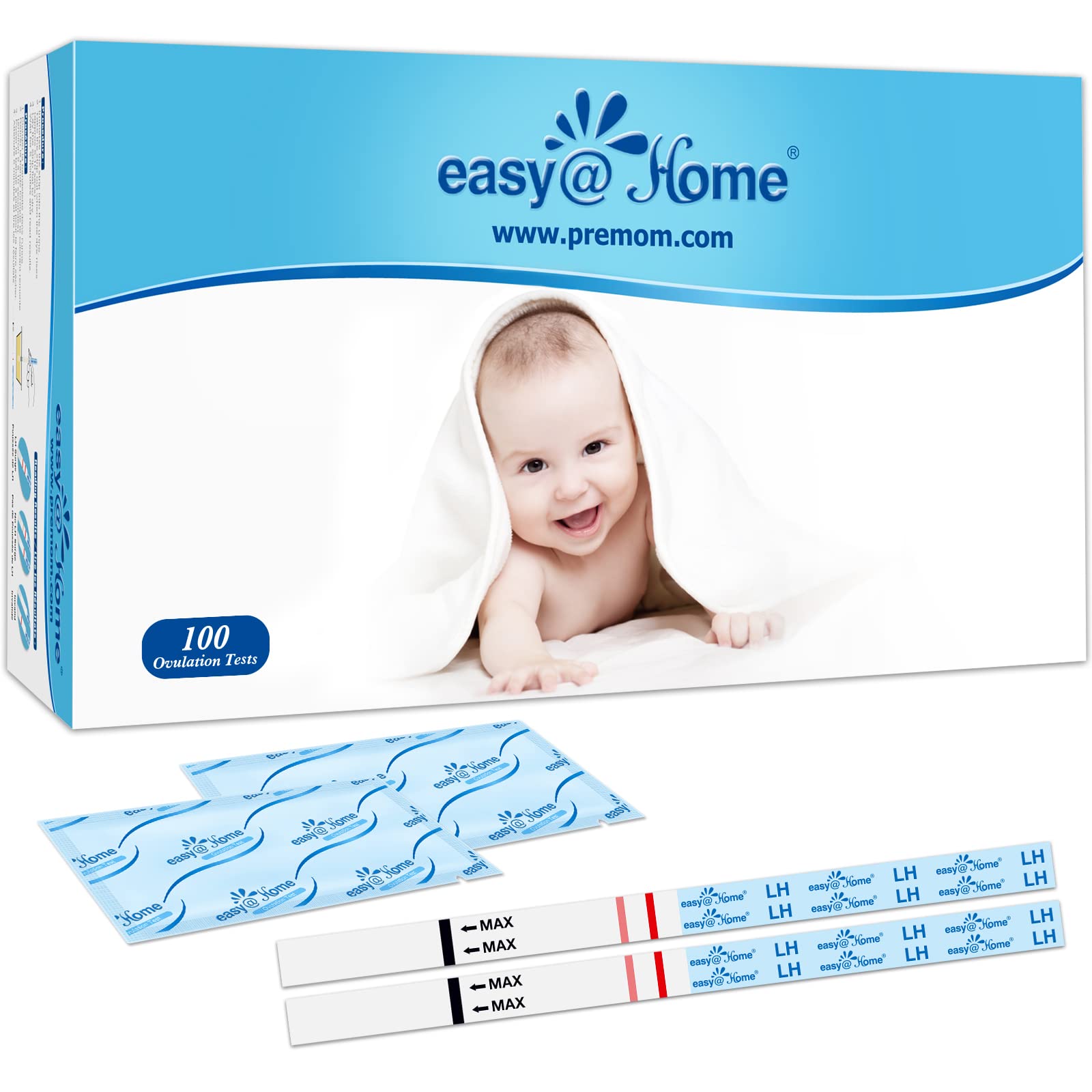 Easy@Home pareja en hogar usando pruebas para planificación familiar