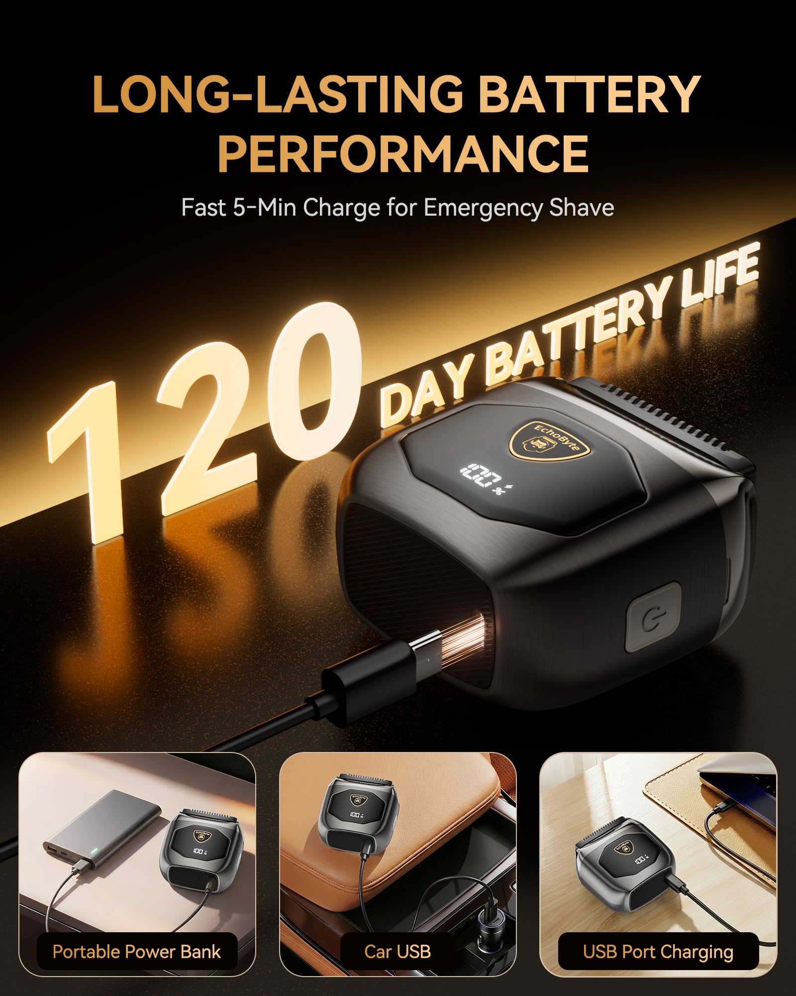 EchoByte in travel case inside gym bag benefit: protected and travel-ready