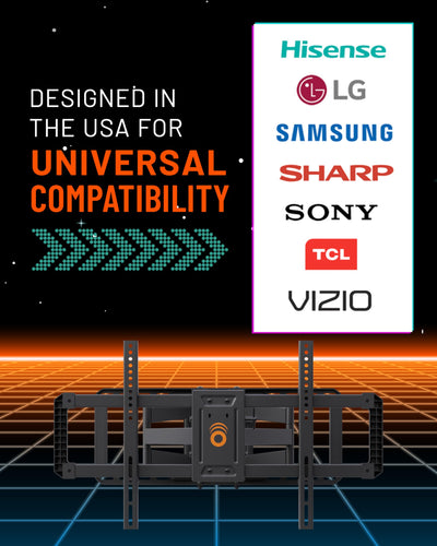 ECHOGEAR packaging and label showing included components for easy setup benefit