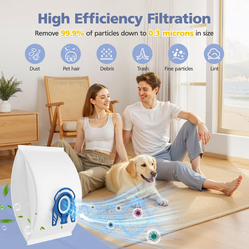 Ecleanfy filtros pre-motor y Super Air Clean incluidos para protección