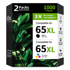 Eco Victor frente del empaque mostrando pack 65XL y beneficios