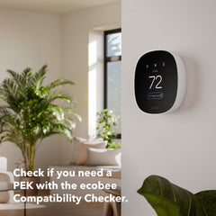ecobee PEK conexiones y cables listos para instalación rápida