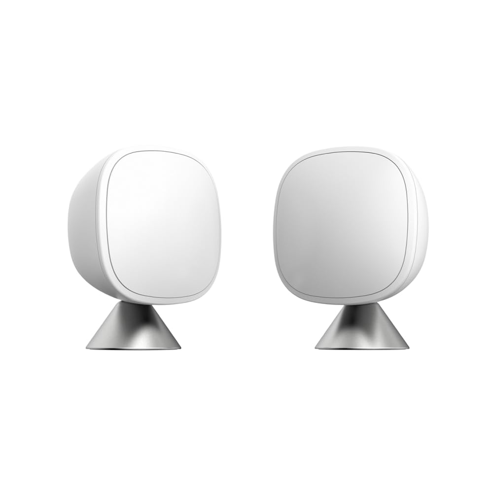 ecobee SmartSensor front view showing compact profile and easy placement benefit