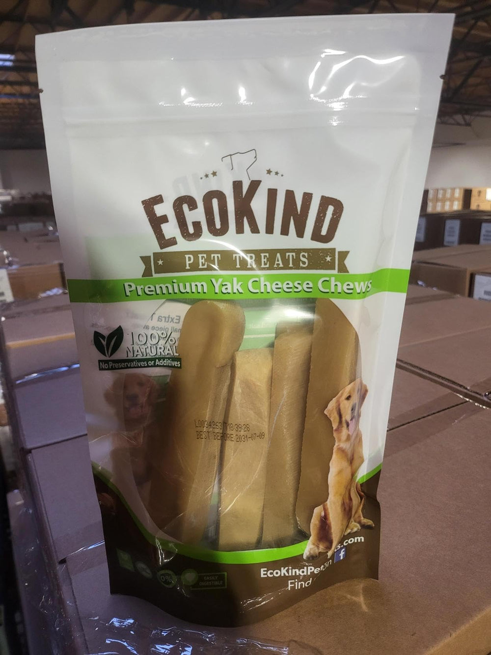 EcoKind comparación de tamaños para elegir chew apropiado