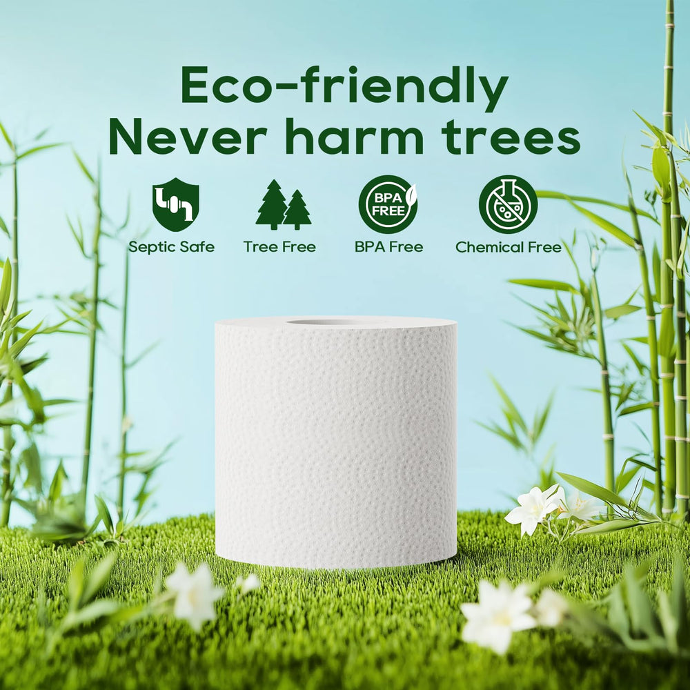 ECOLipak comparación de tamaño del rollo con una mano para escala