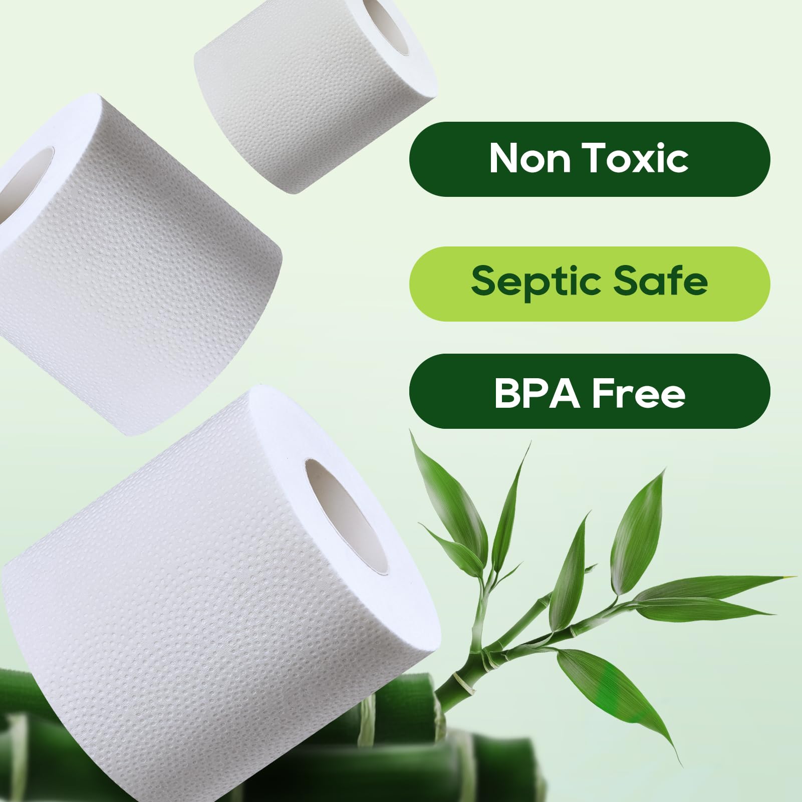 ECOLipak primer plano de textura suave y absorbente del rollo