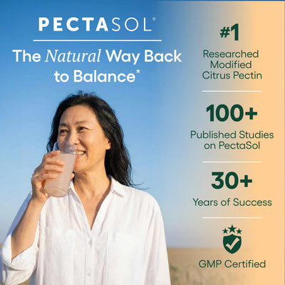 EcoNugenics PectaSol open tub showing fine powder texture and purity for easy mixing