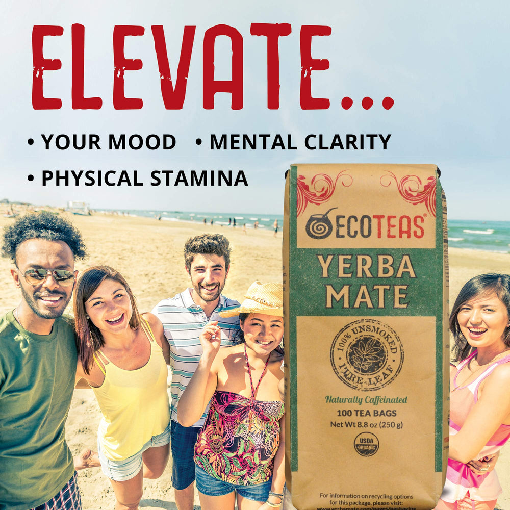 ECOTEAS etiqueta con certificaciones orgánico y Fair Trade que genera confianza