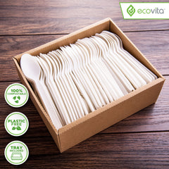 Ecovita primer plano de textura de cuchara que muestra rigidez y acabado