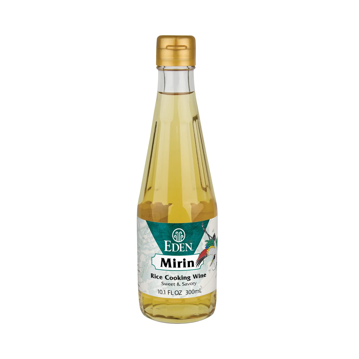 Eden Mirin vista frontal del envase mostrando la botella y etiqueta, ayuda a identificar el producto