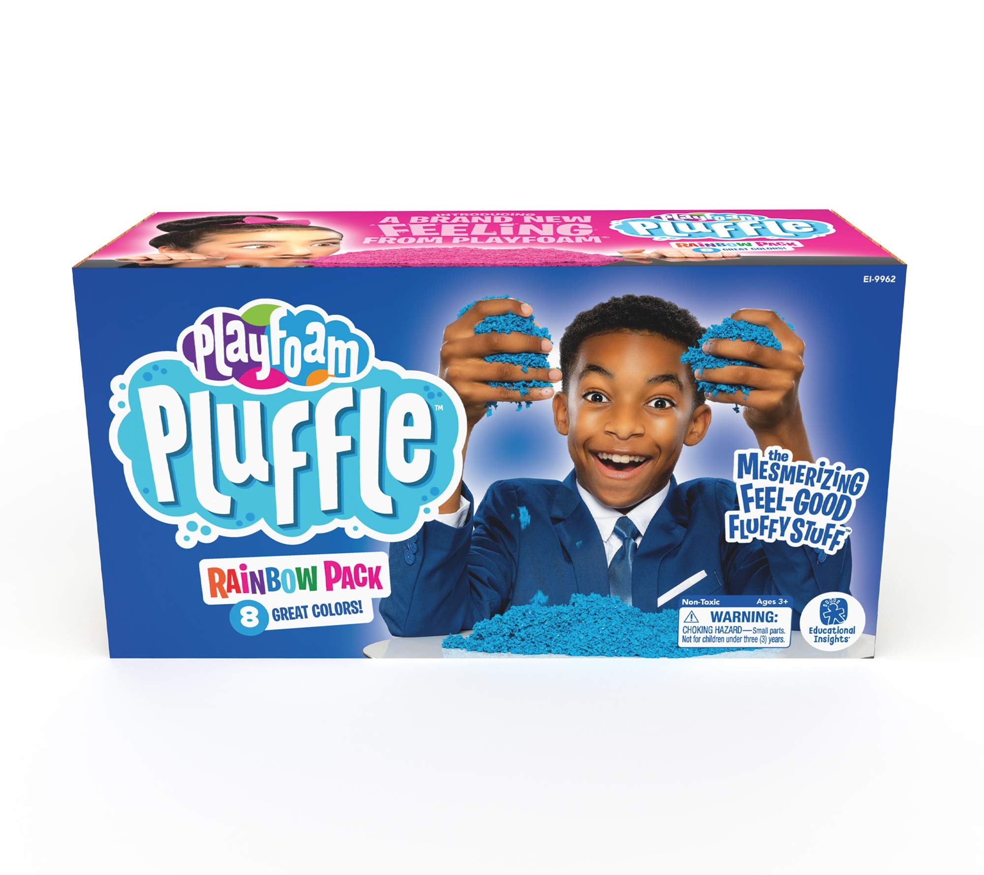 Educational Insights escena de aula con niños usando Pluffle para actividades educativas